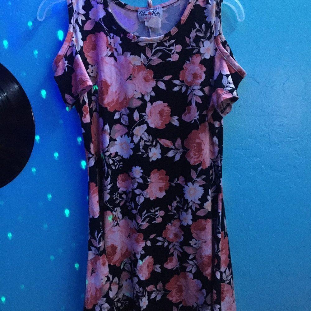 cute medium floral dress